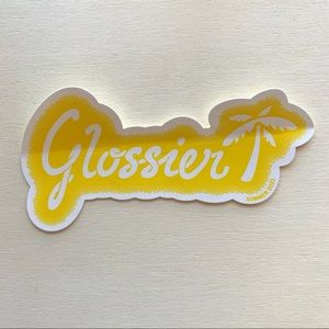 glossier summer 2022 sticker